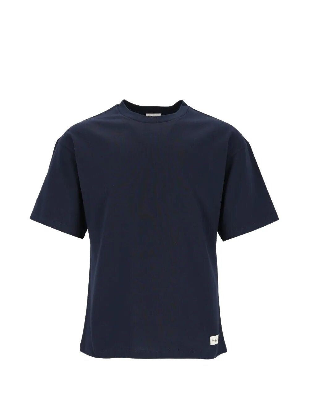 Saint Laurent Men Oversized Cotton T-Shirt By Saint Laurent SAINT LAURENT