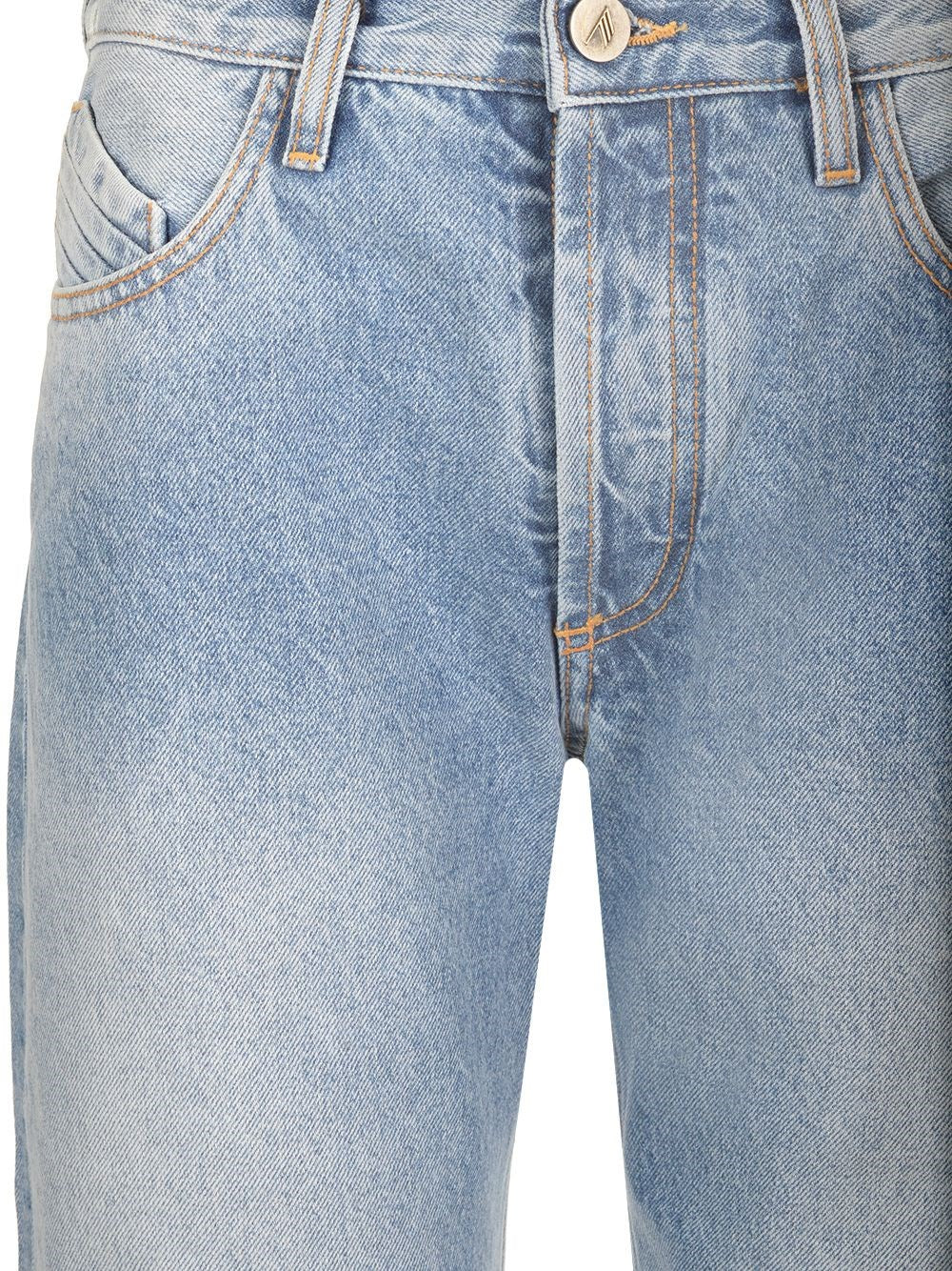 The Attico Women Coated Jeans THE ATTICO