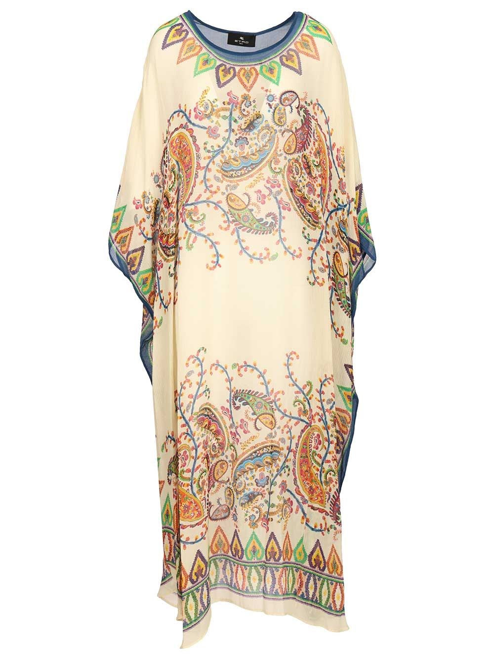 Etro Women Kaftan With Paisley Print ETRO