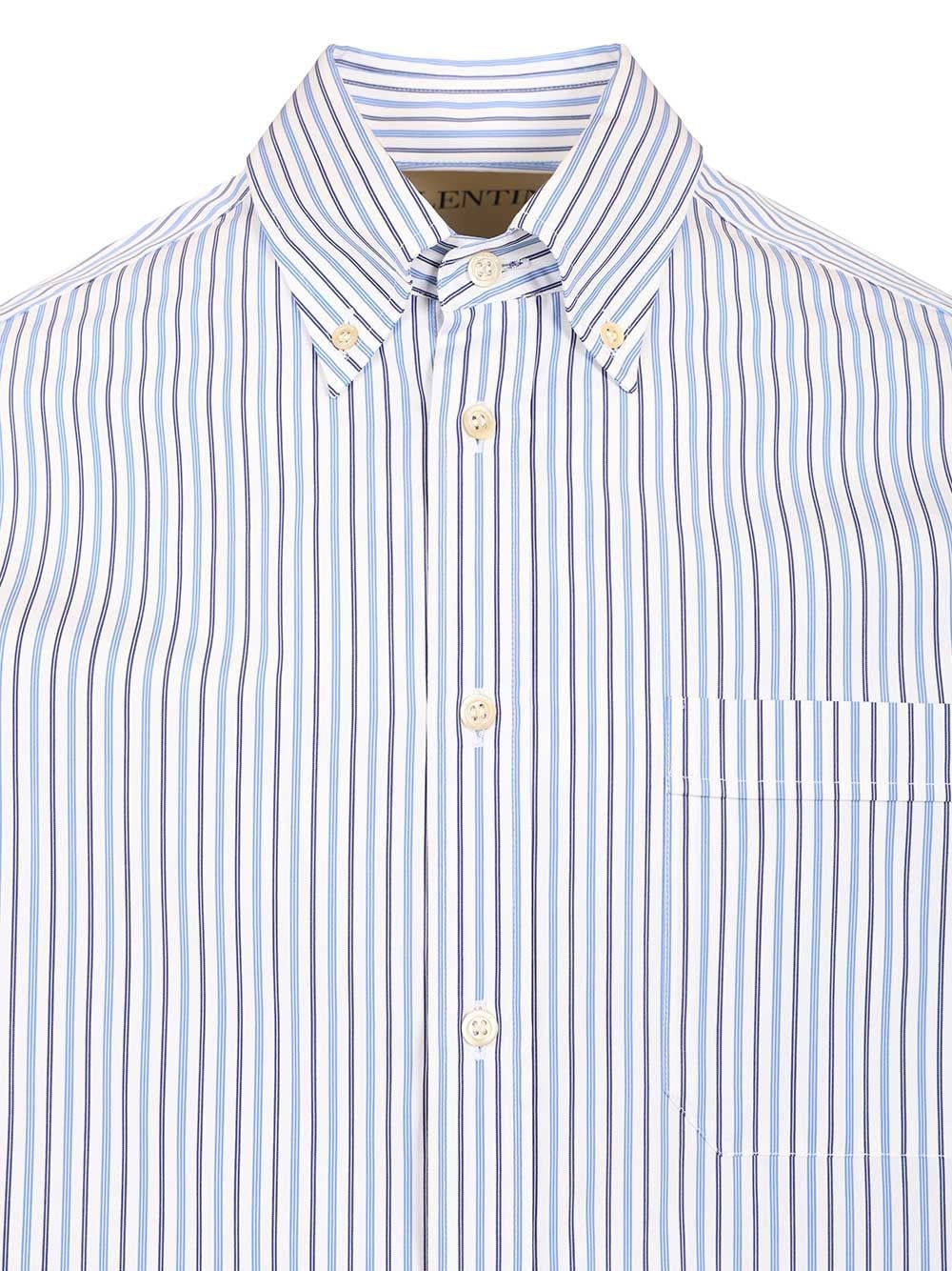 Valentino Garavani Men Striped Cotton Button-Down Shirt VALENTINO GARAVANI