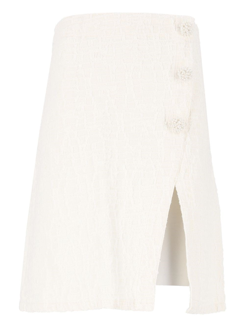 Self-Portrait Women Midi Skirt SELF-PORTRAIT