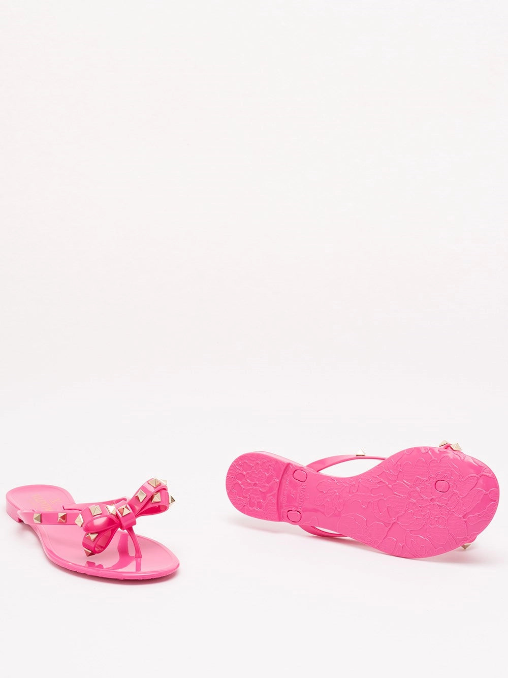 Valentino Garavani Women `Summer Rockstud` Thong Sandals VALENTINO GARAVANI