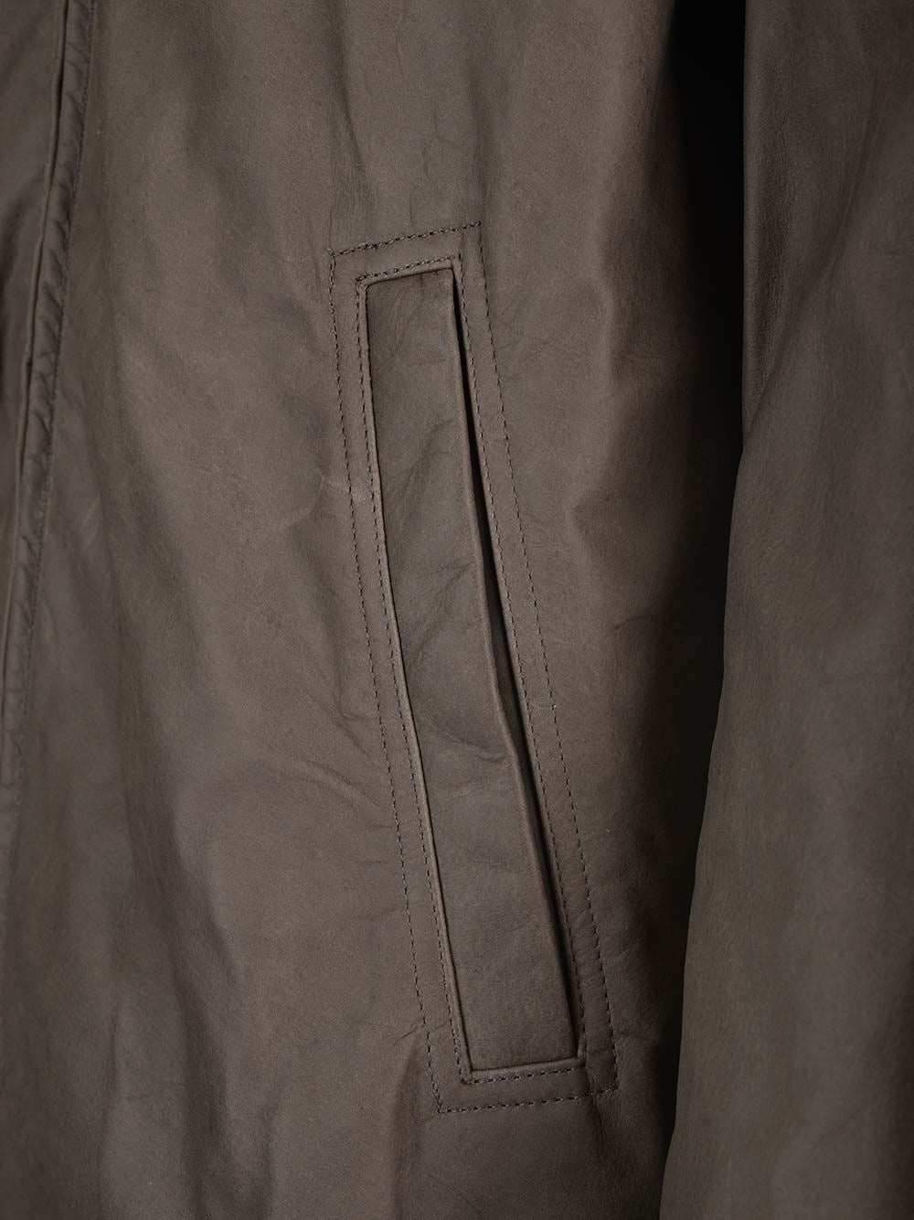 Rick Owens Men "Porterville" Leather Jacket RICK OWENS