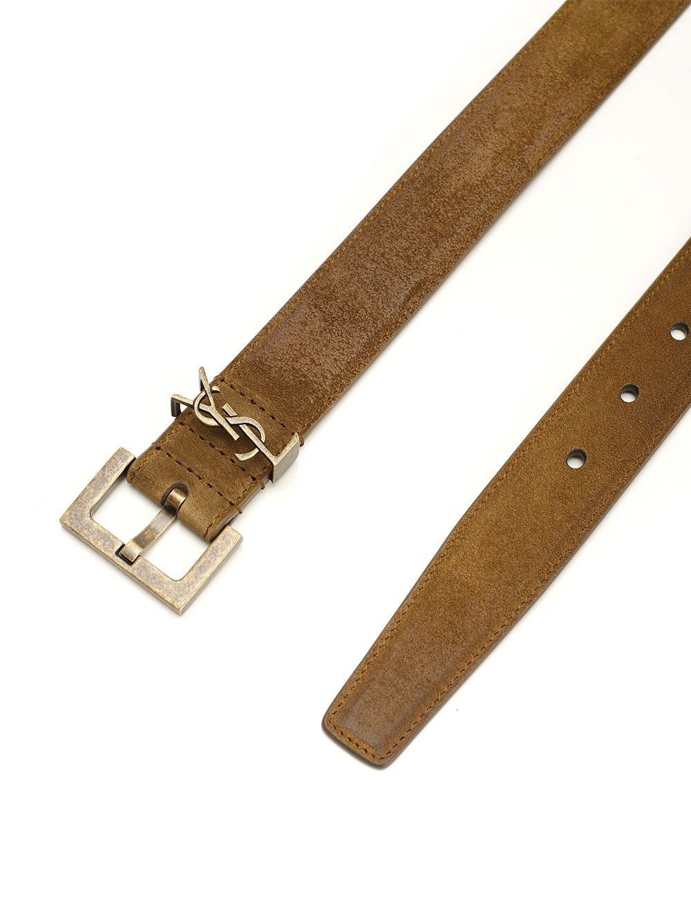 Saint Laurent Men "Cassandre" Belt" SAINT LAURENT