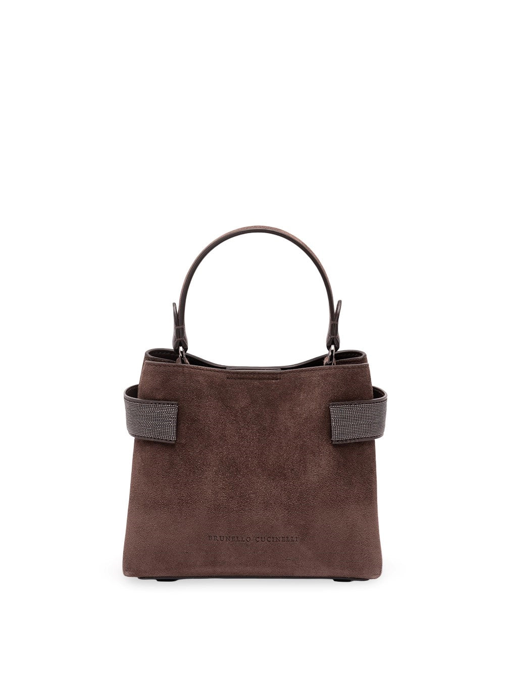 Brunello Cucinelli Women Small Soft Velour Crossbody Bag BRUNELLO CUCINELLI