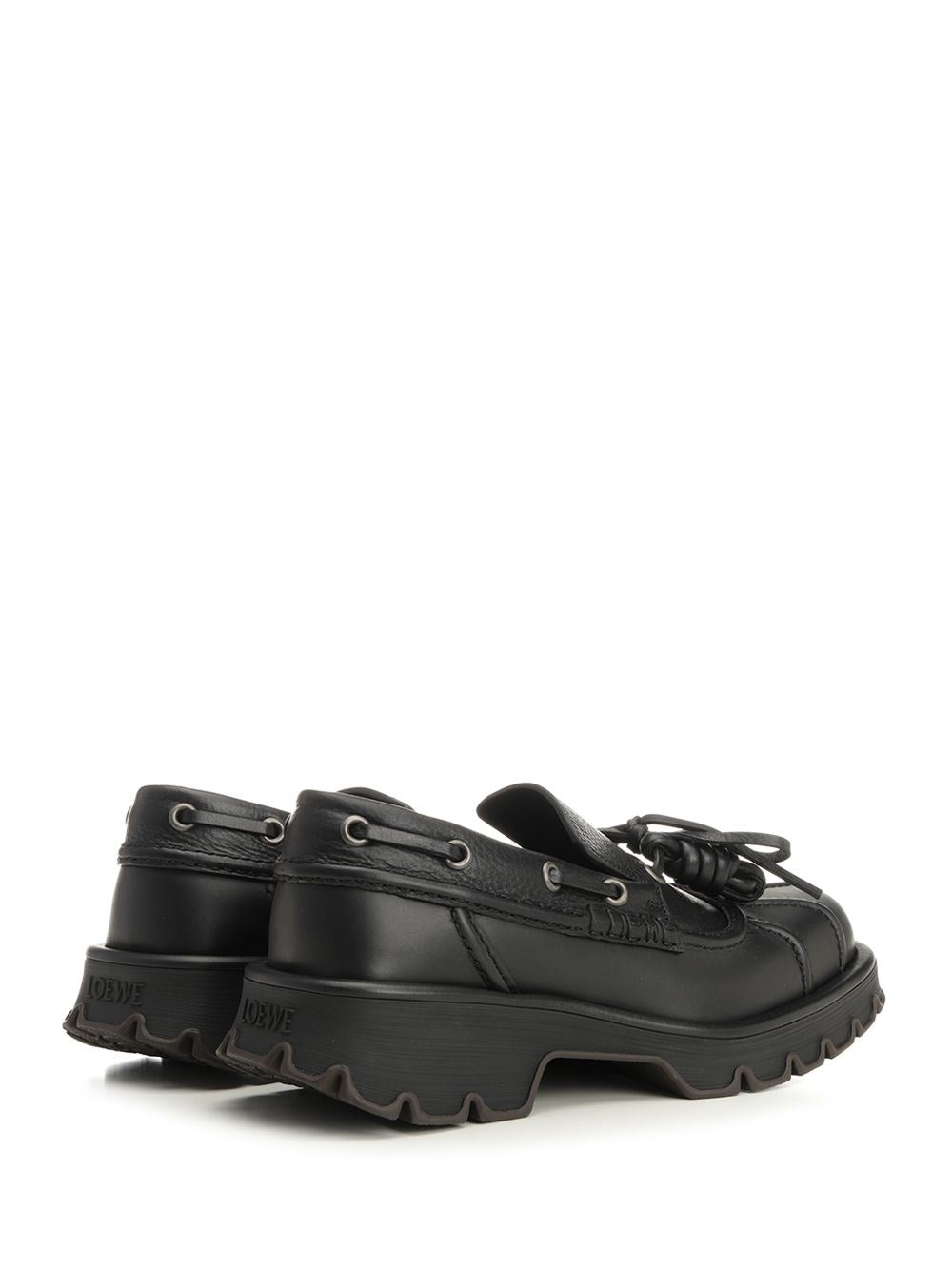 Loewe Men Derby Bobby In Calfskin