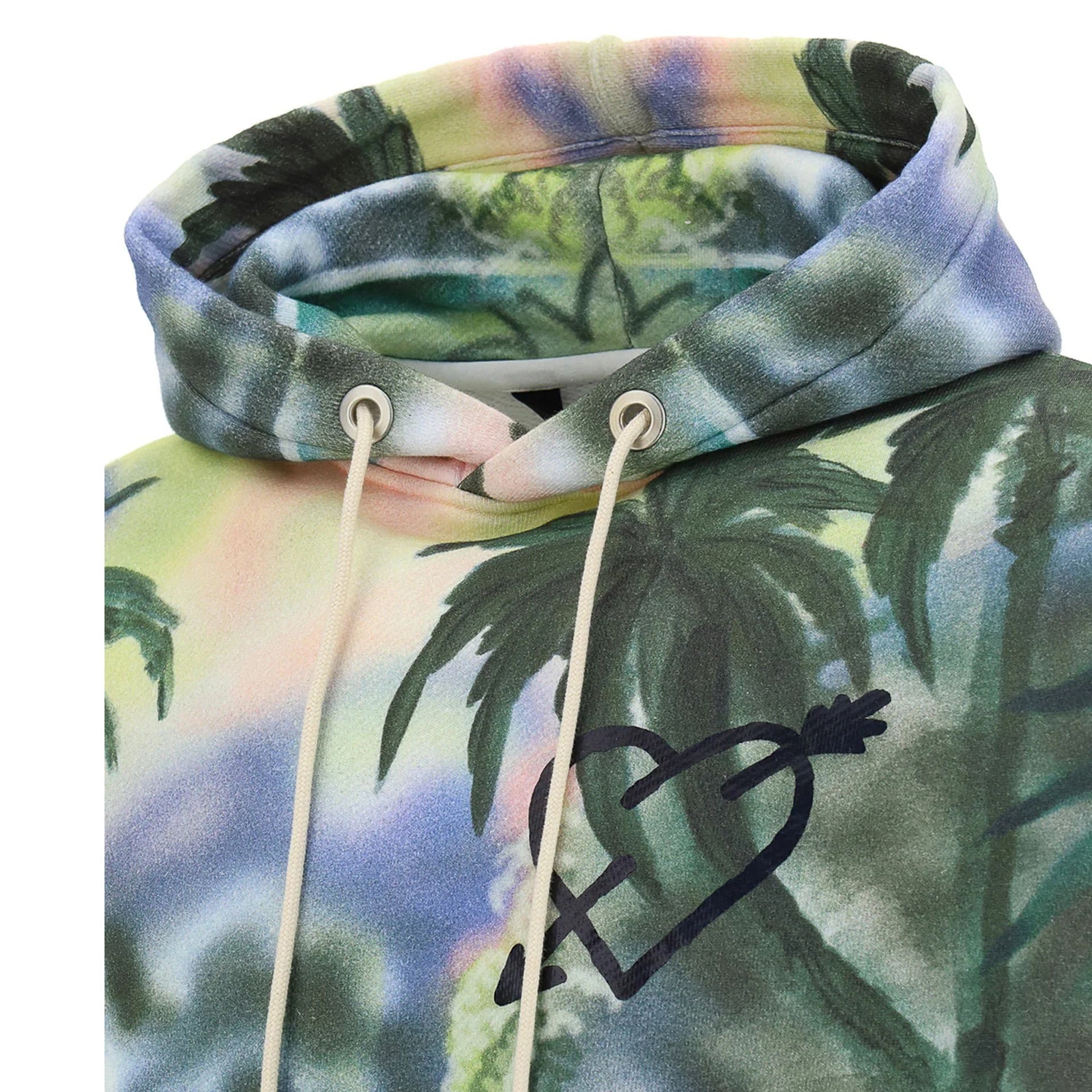 Palm Angels Cotton Hooded Sweatshirt Men PALM ANGELS