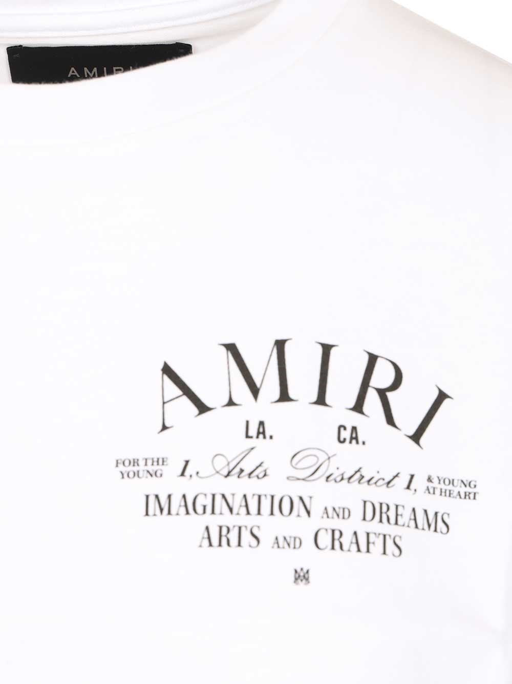 Amiri Women Cropped T-Shirt AMIRI