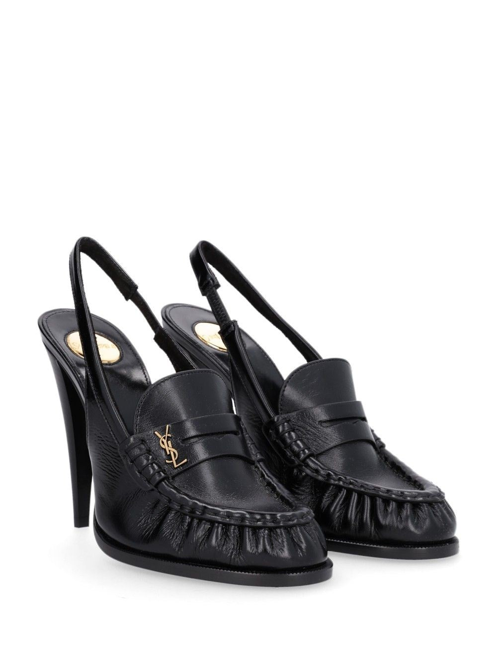 Saint Laurent Women Le Loafer Open Back Pumps SAINT LAURENT