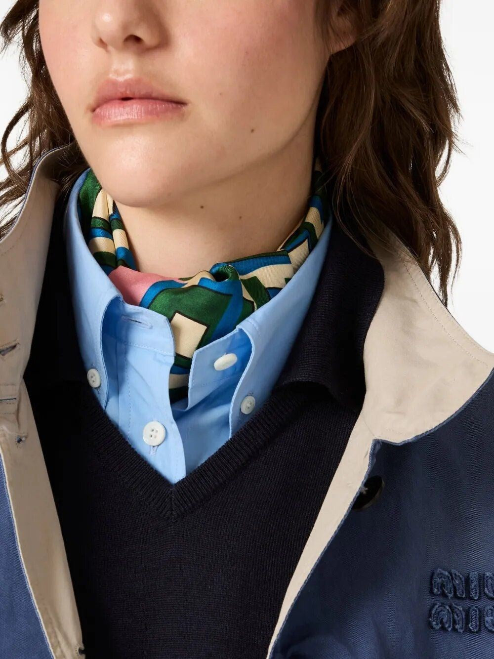 Miu Miu Women Washed Jacket MIU MIU