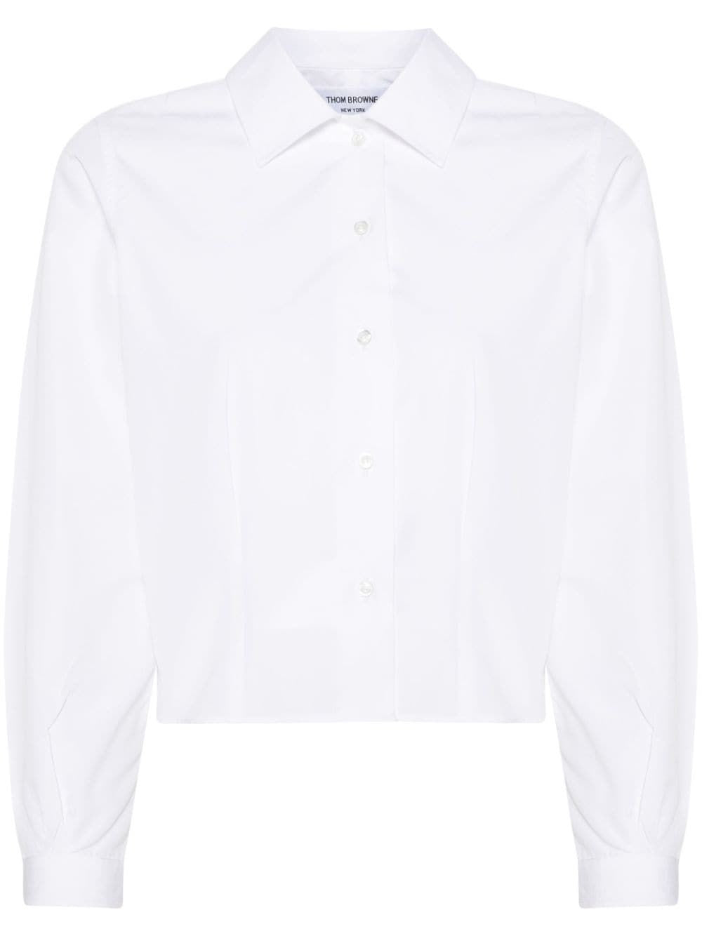Thom Browne Women Cropped Shirt THOM BROWNE