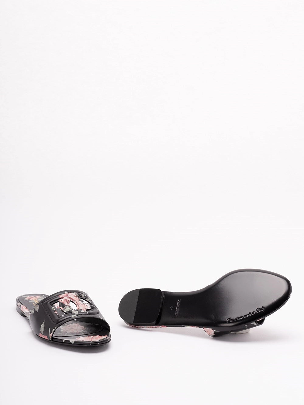Dolce & Gabbana Women Sliders With Florar Print DOLCE & GABBANA