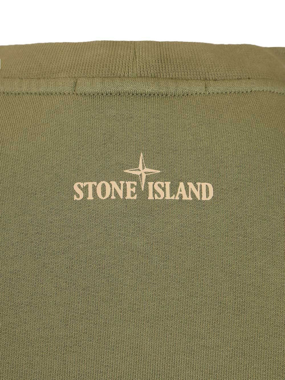 Stone Island Men Organic Cotton Crewneck Sweatshirt STONE ISLAND