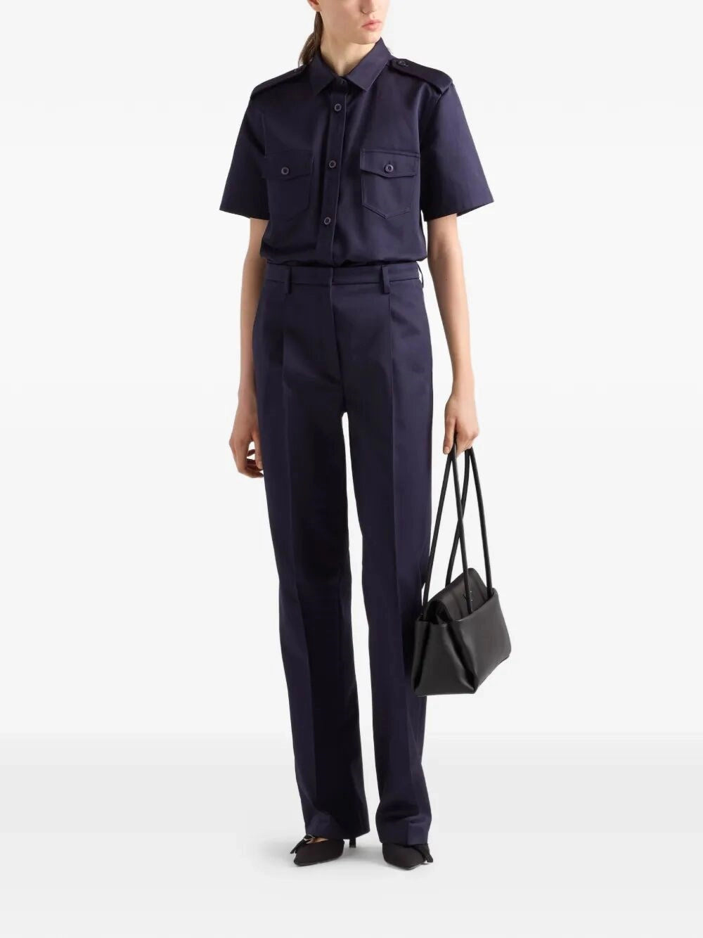 Prada Women Cotton Pants PRADA