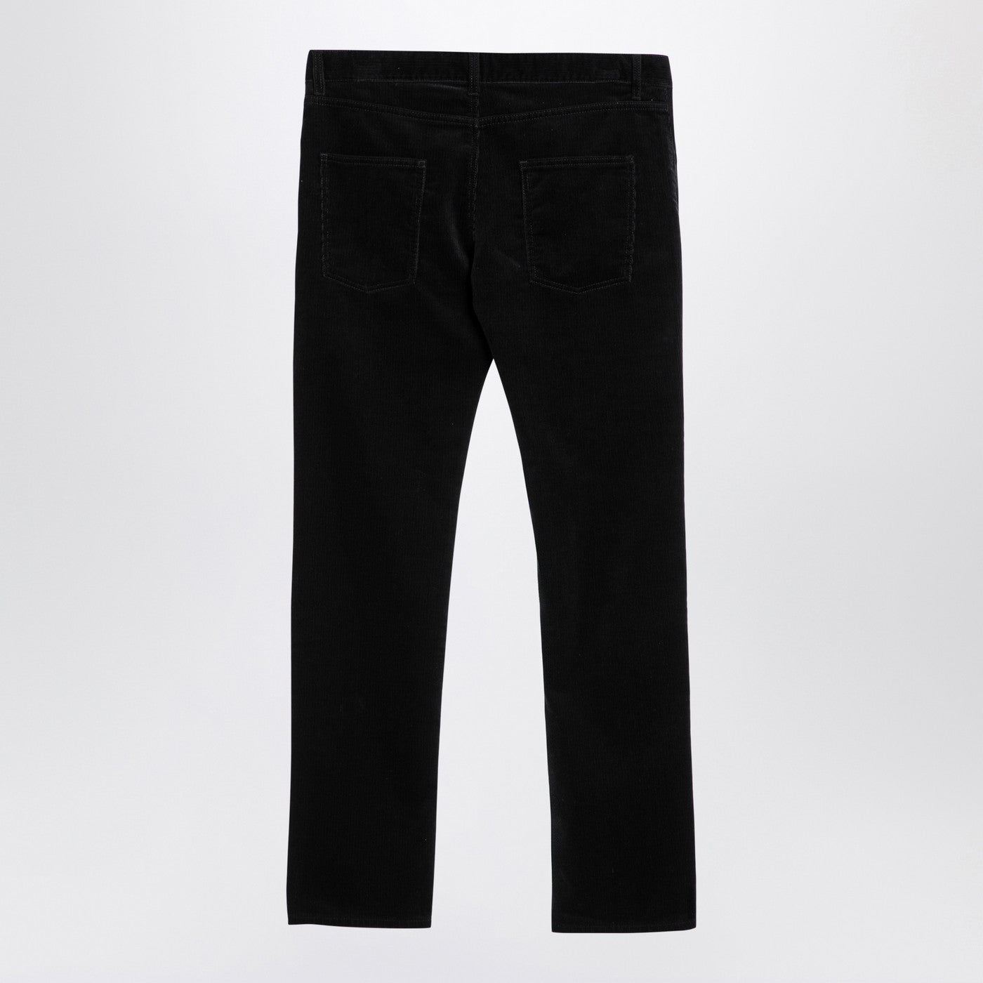 Saint Laurent Black Corduroy Slim Trousers Men SAINT LAURENT