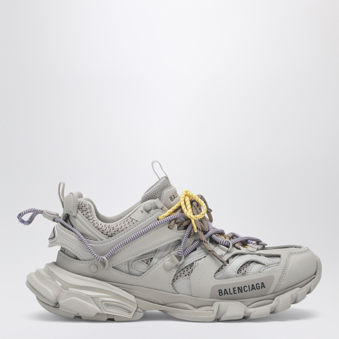 Balenciaga Track Trail Sneakers In Yellow, Purple, Brown And Black Women BALENCIAGA