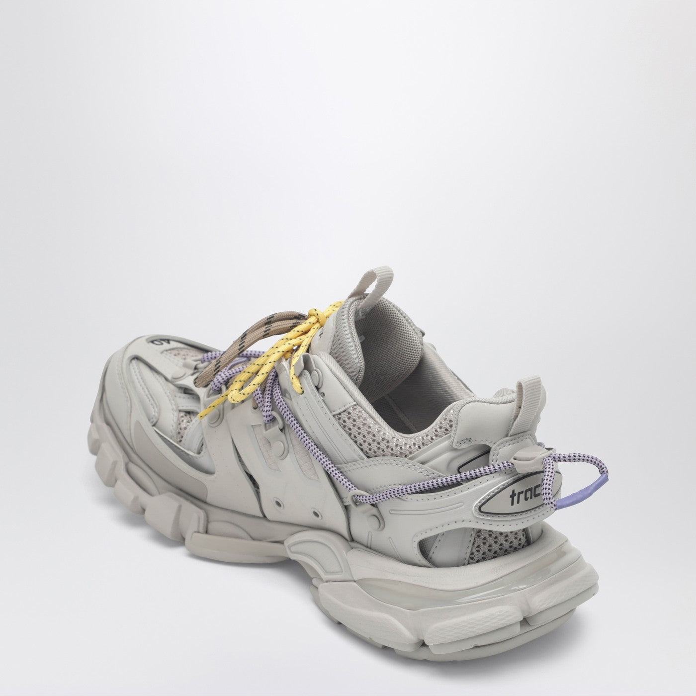 Balenciaga Track Trail Sneakers In Yellow, Purple, Brown And Black Women BALENCIAGA