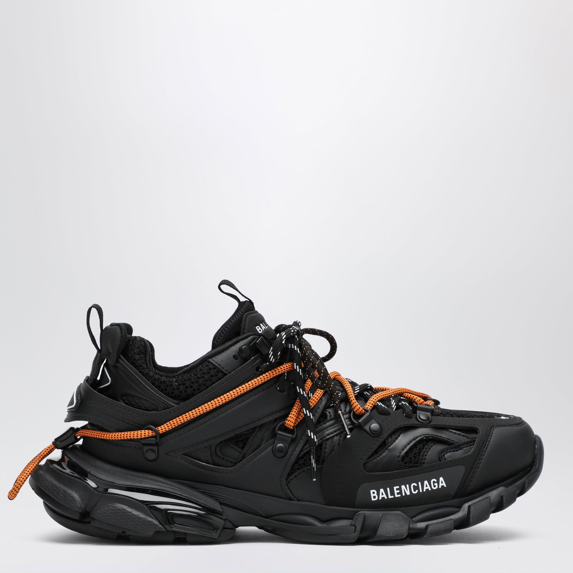 Balenciaga Black/Orange Track Sneakers Men BALENCIAGA