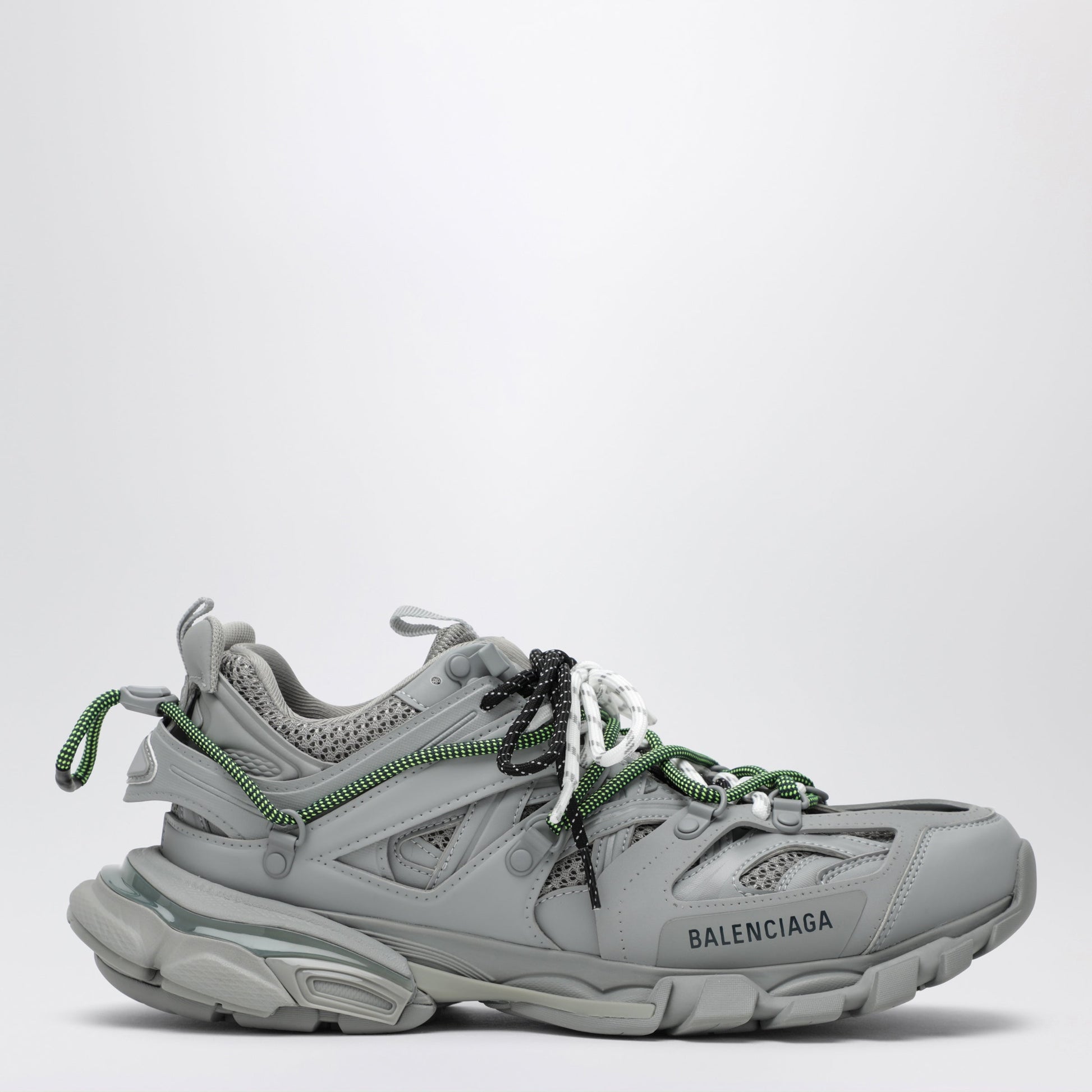 Balenciaga Track Sneakers In Grey/Yellow/White/Navy Men BALENCIAGA
