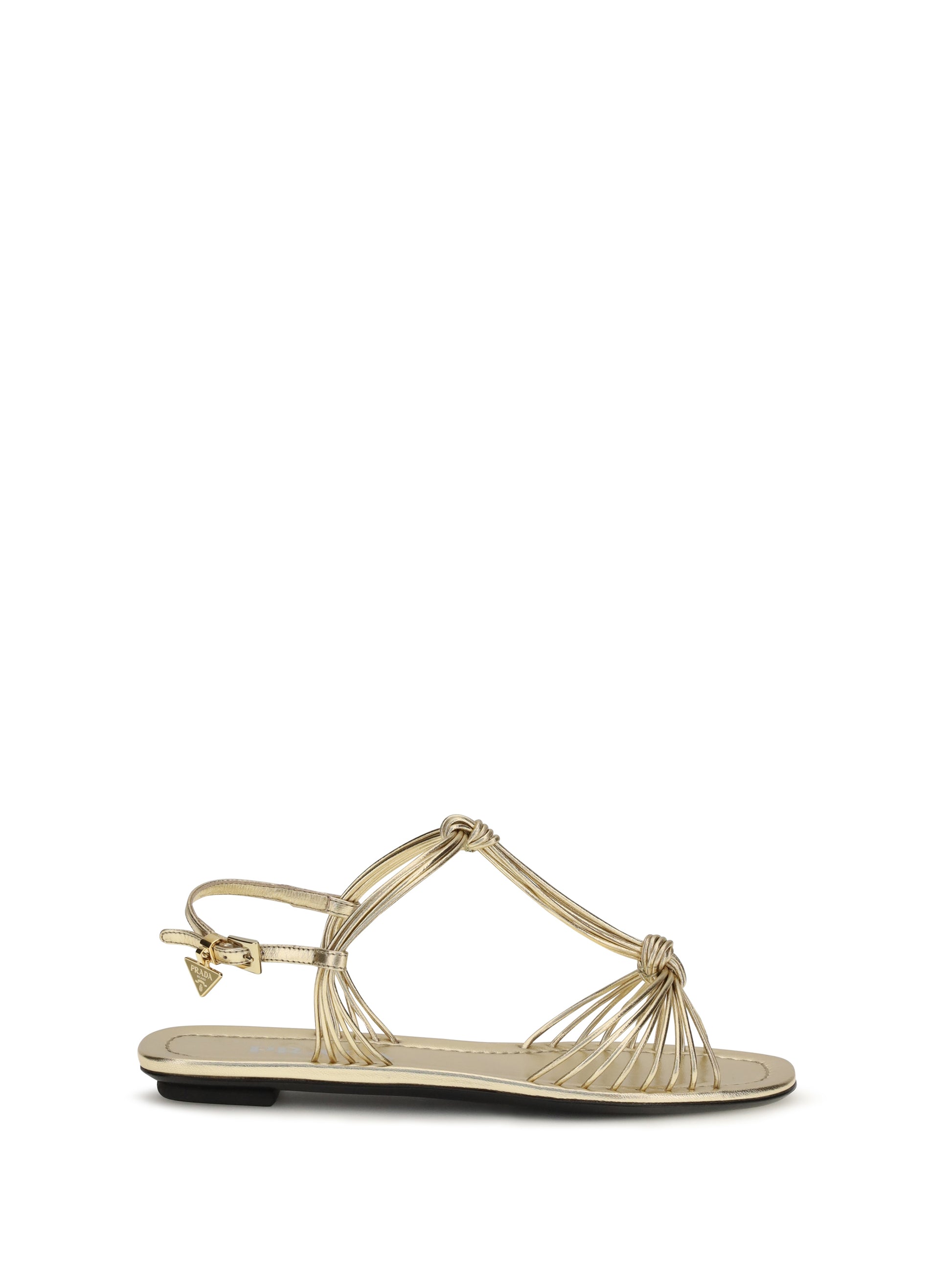 Prada Women Mordoré Nappa Sandals PRADA
