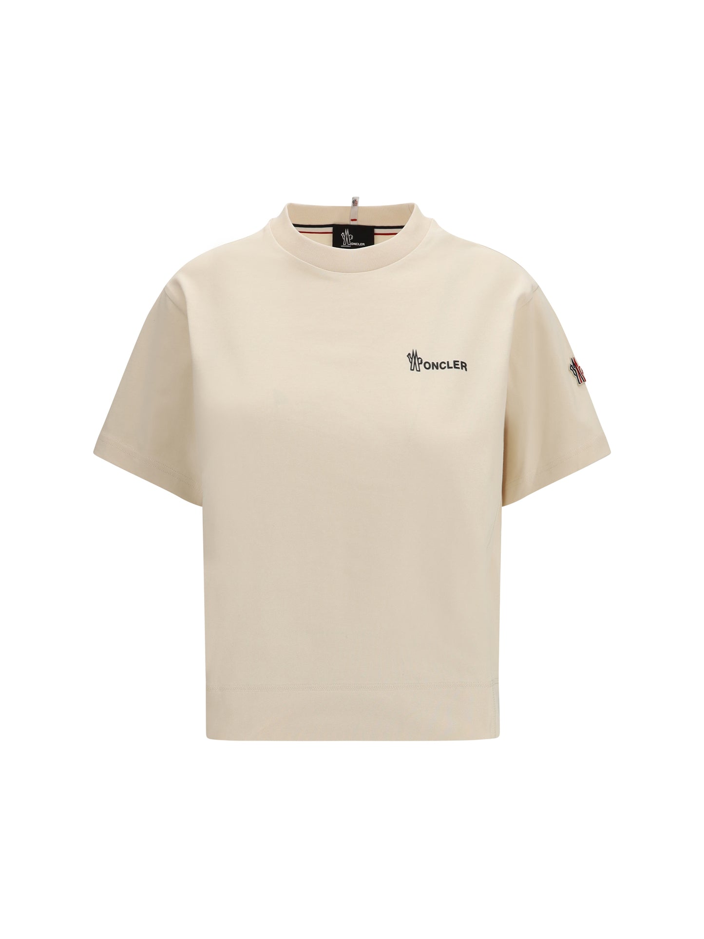 Moncler Grenoble Women Logo Cotton T-Shirt MONCLER GRENOBLE