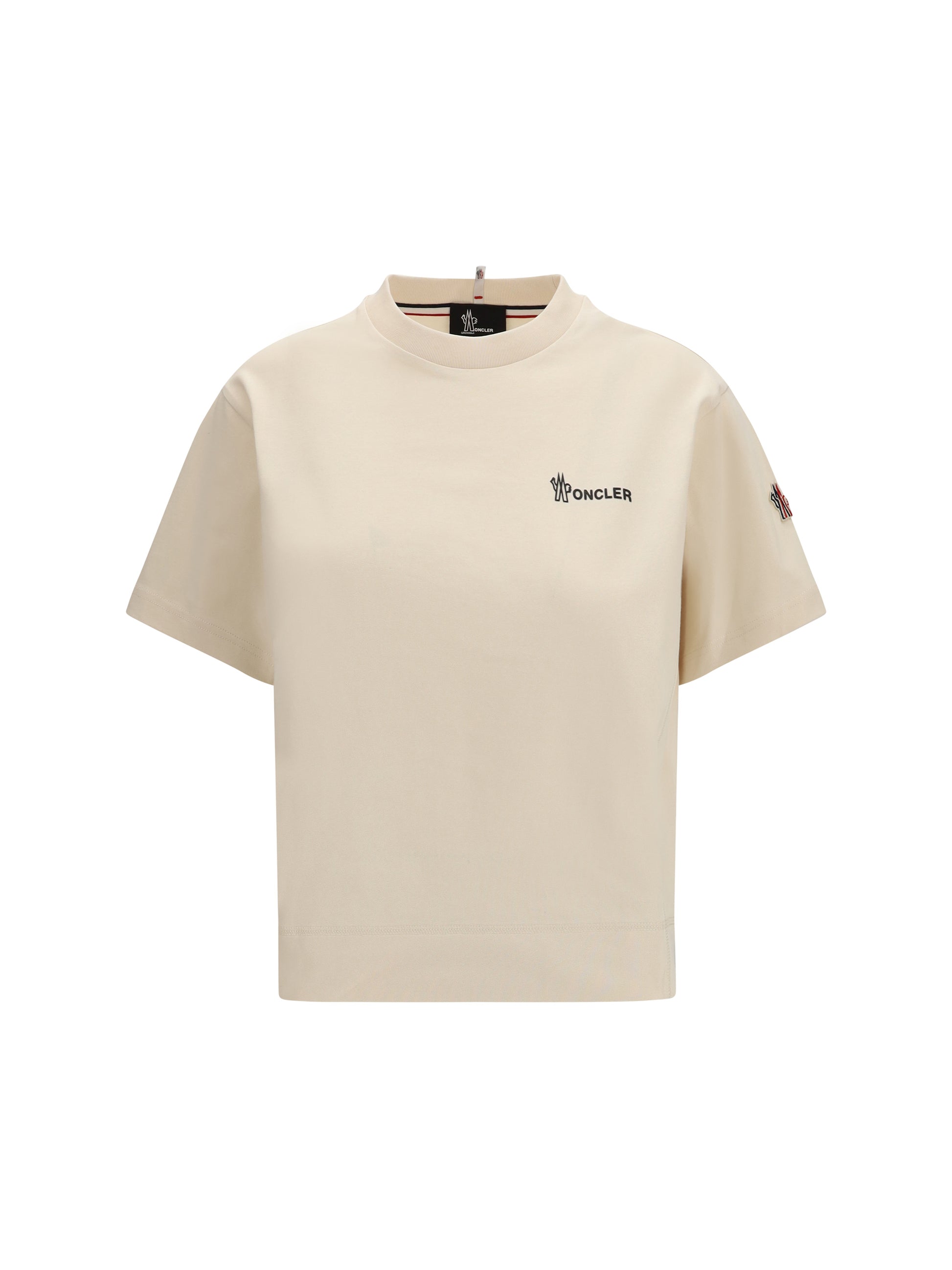 Moncler Grenoble Women Logo Cotton T-Shirt MONCLER GRENOBLE