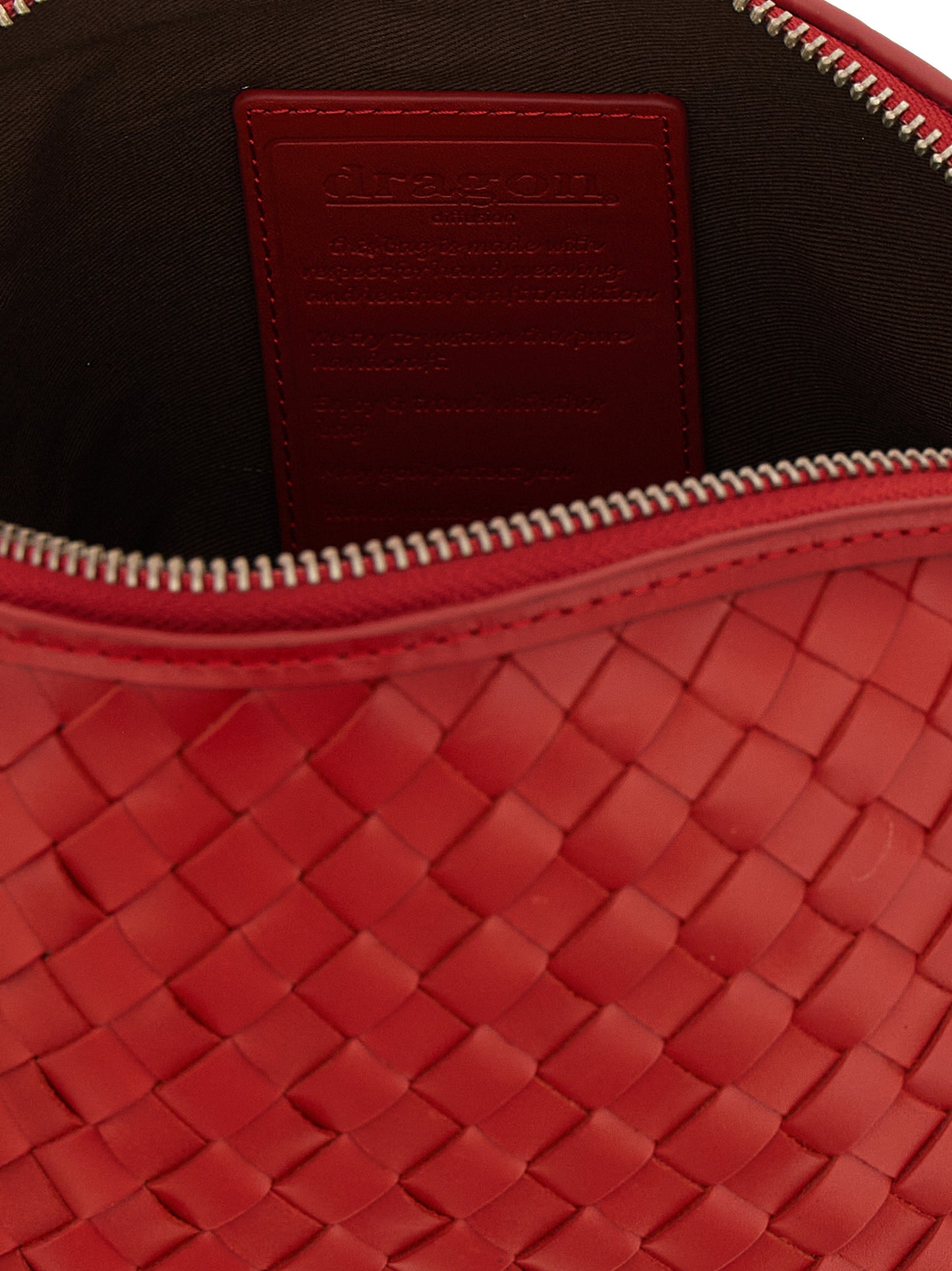 Dragon Diffusion Women 'Fellini Chunky' Clutch Bag With Shoulder Strap DRAGON DIFFUSION