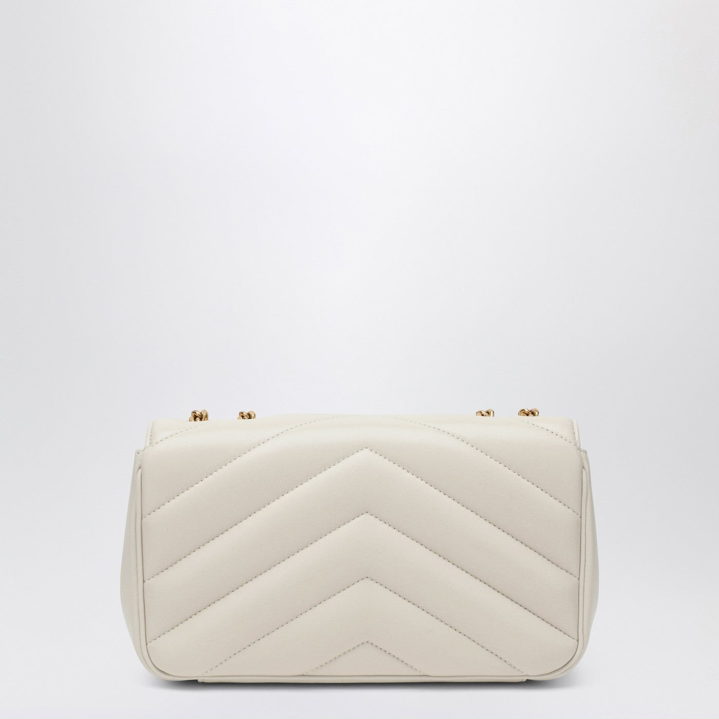 Saint Laurent Loulou Small Bag White Leather Women SAINT LAURENT