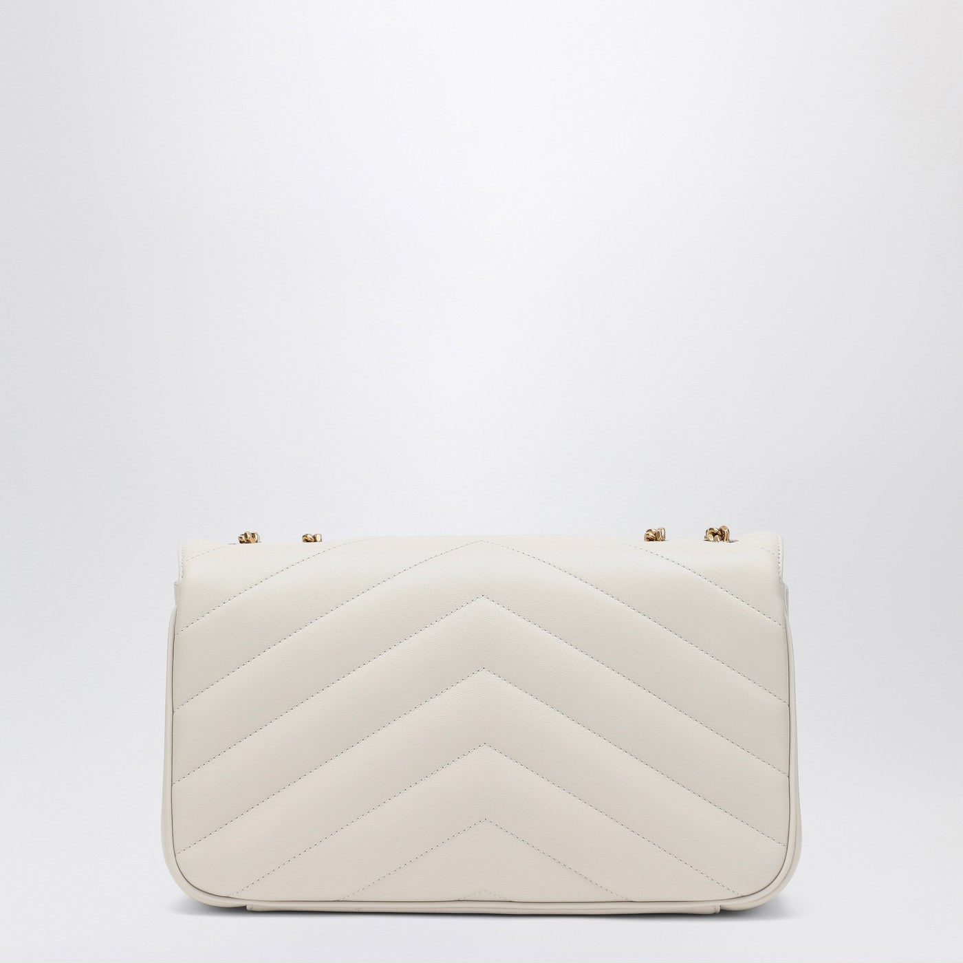 Saint Laurent Medium Loulou Bag In Cream Leather Women SAINT LAURENT