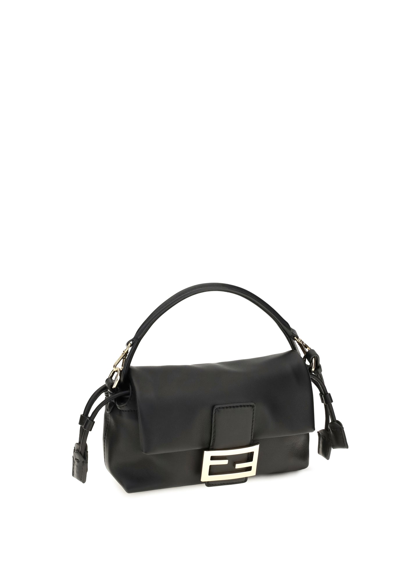 Fendi Women Small Baguette Soft Nappa Leather Handbag FENDI