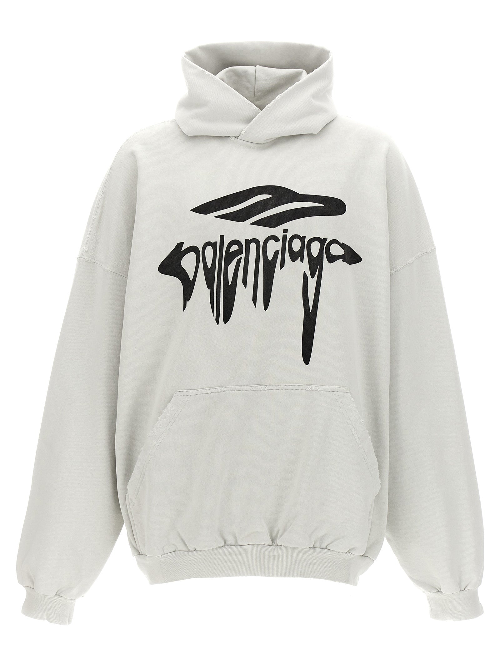 Balenciaga Women '3B Liquefied' Hoodie BALENCIAGA