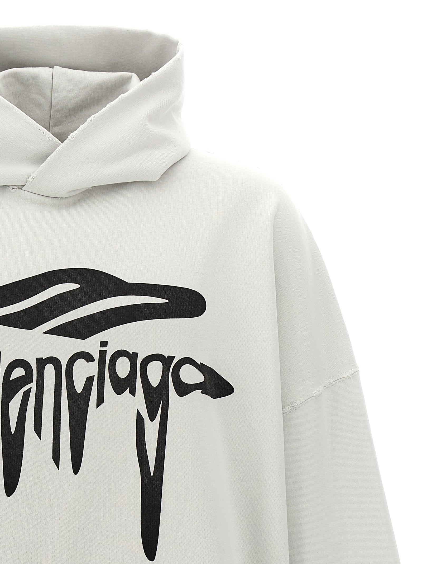 Balenciaga Women '3B Liquefied' Hoodie BALENCIAGA