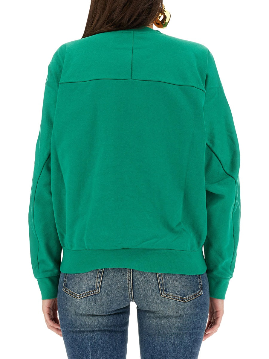 Alexander Mcqueen Women Varsiity Skull Sweatshirt ALEXANDER MCQUEEN