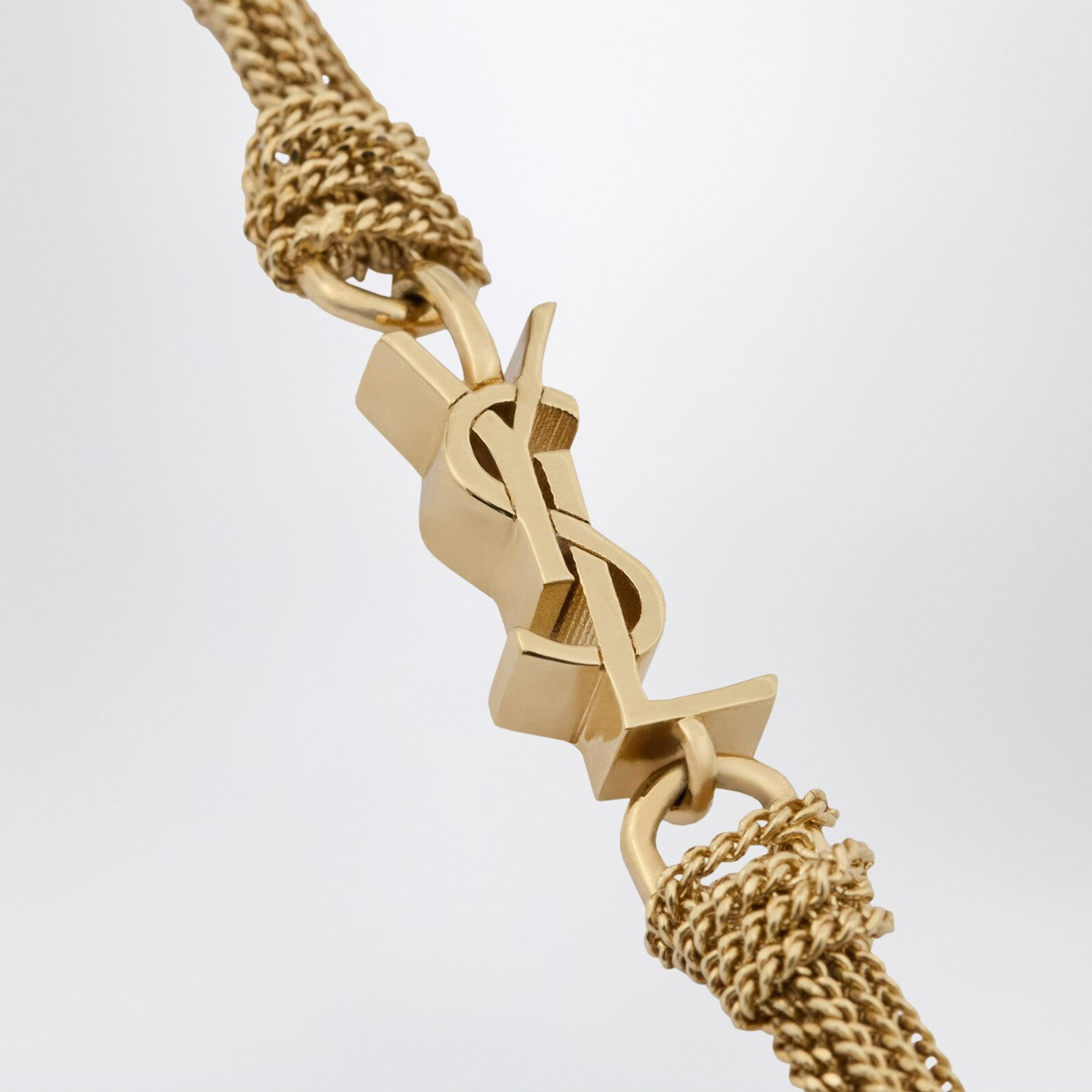 Saint Laurent Metal Bracelet With Cassandre Tassel Women SAINT LAURENT