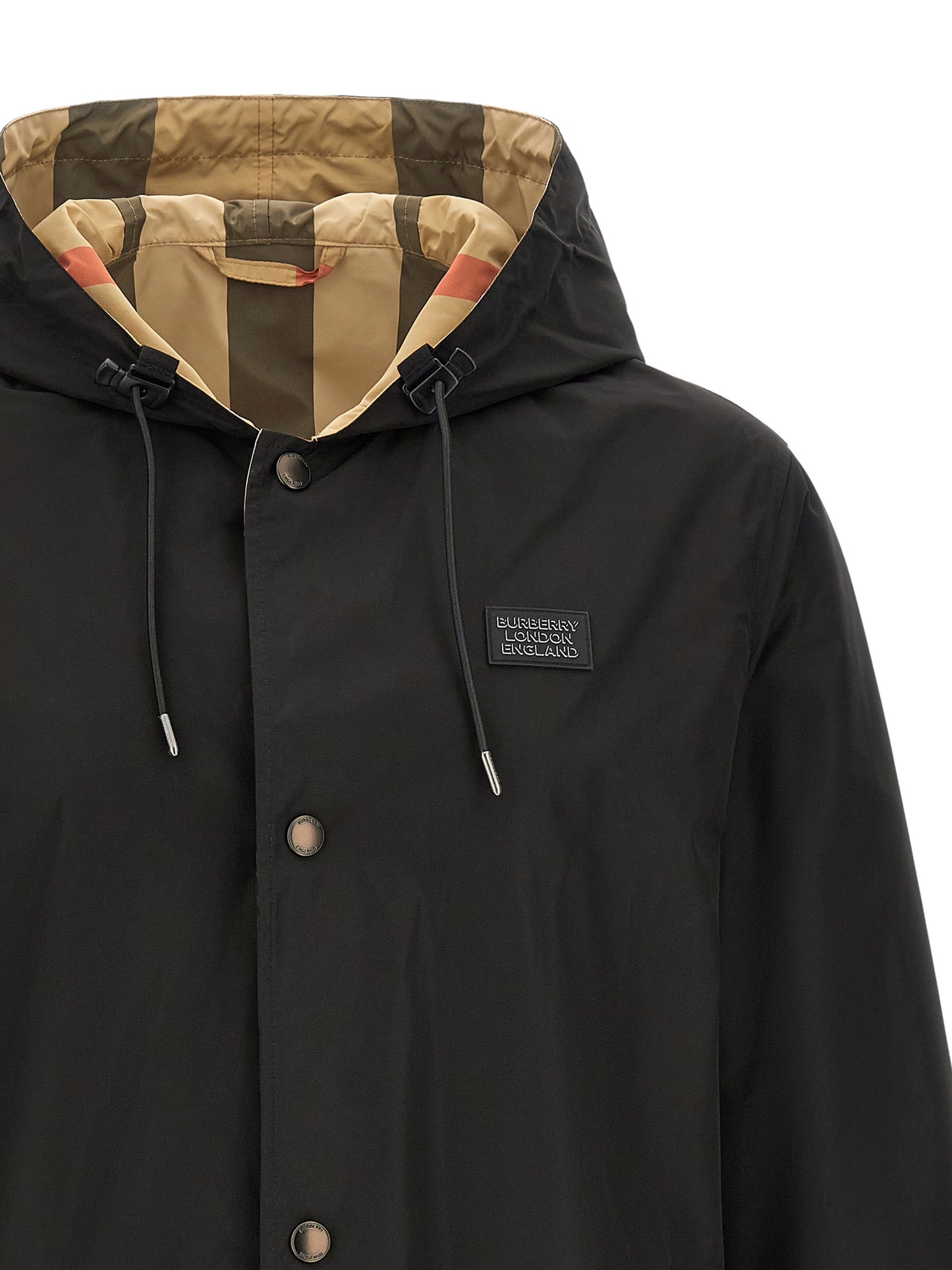 Burberry Men 'Elmhurst' Hooded Reversible Jacket BURBERRY