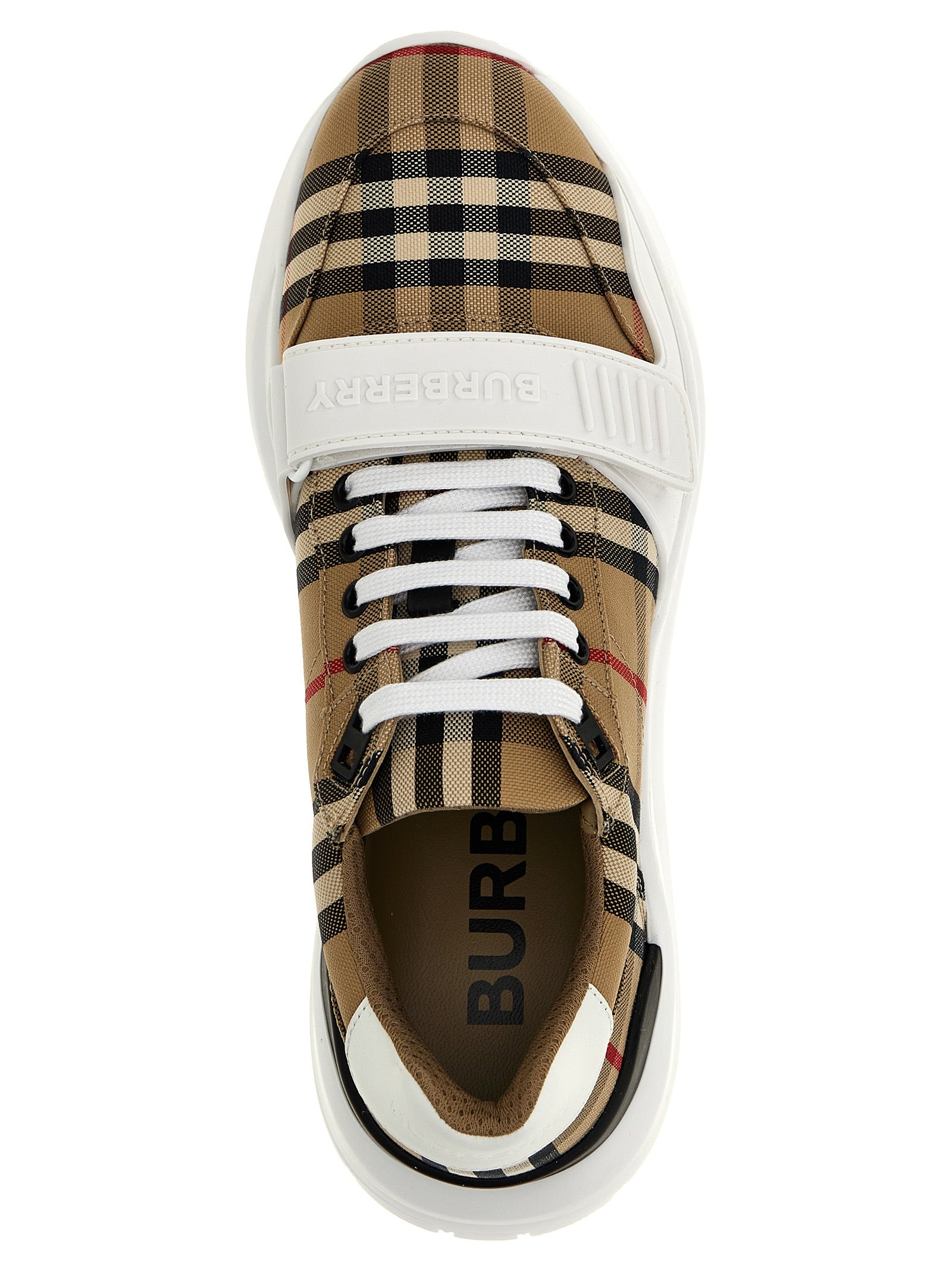 Burberry Men Check Sneakers BURBERRY