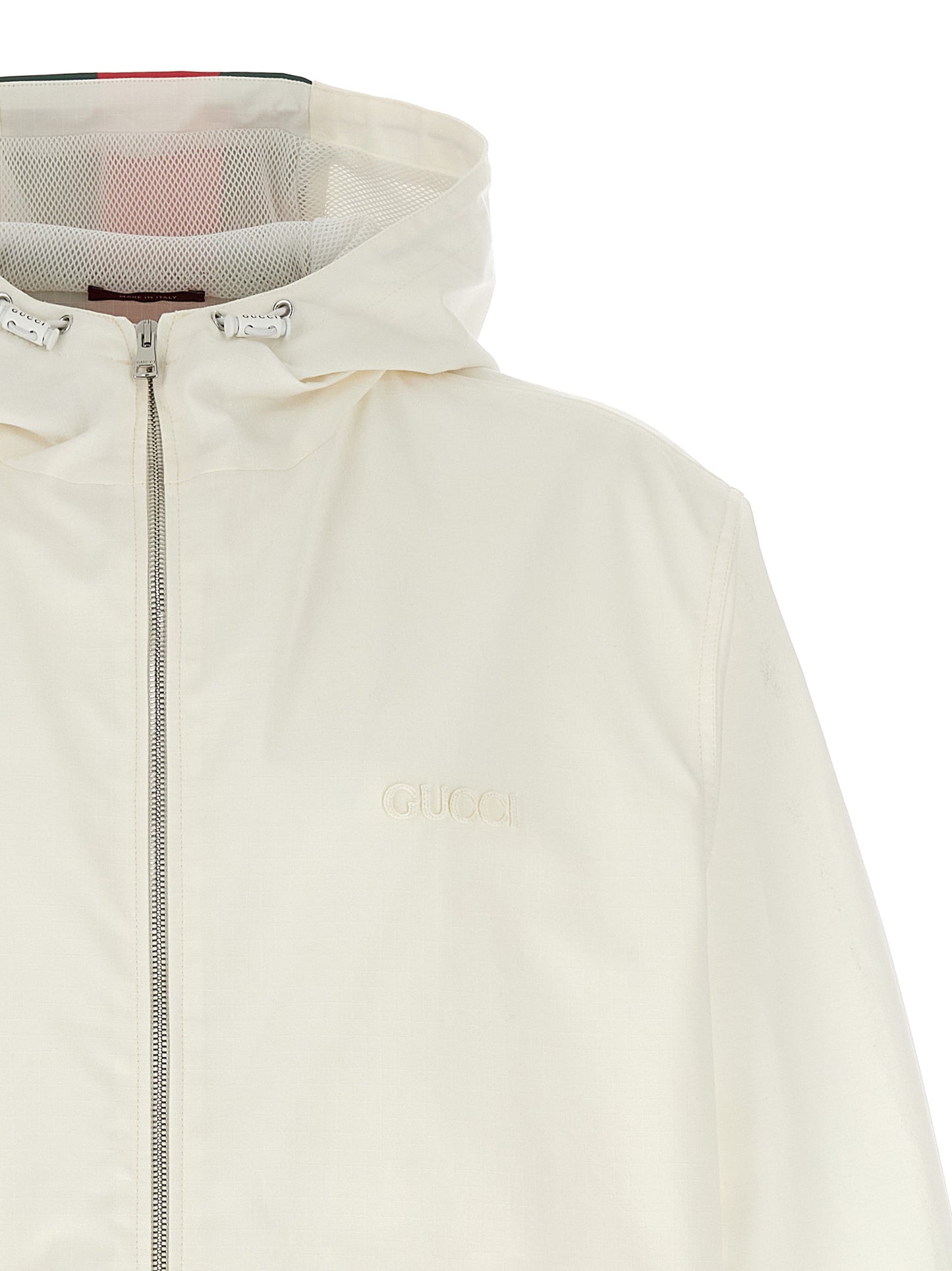 Gucci Men Nastro Web Water Repellent Jacket GUCCI