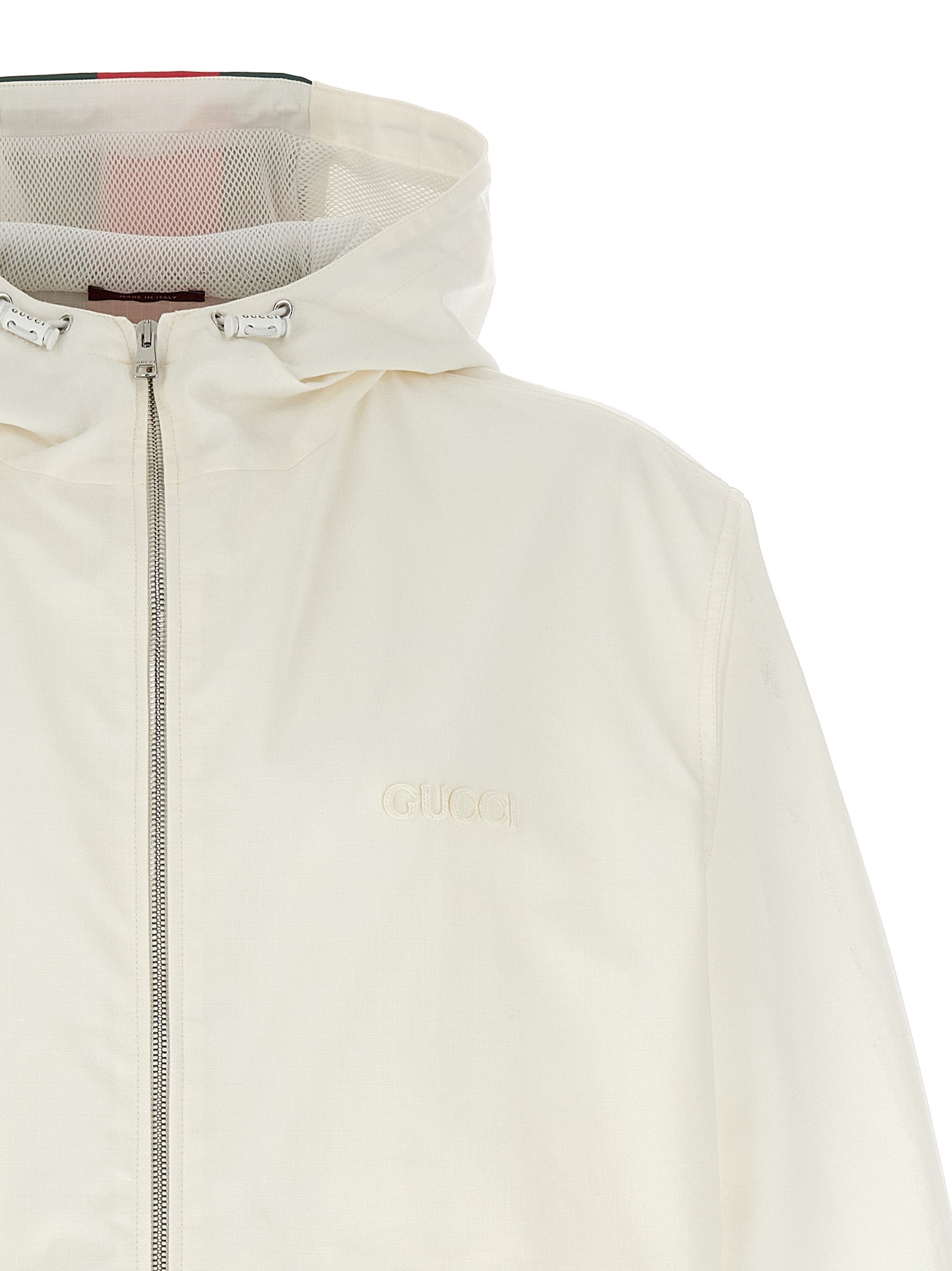 Gucci Men Nastro Web Water Repellent Jacket GUCCI
