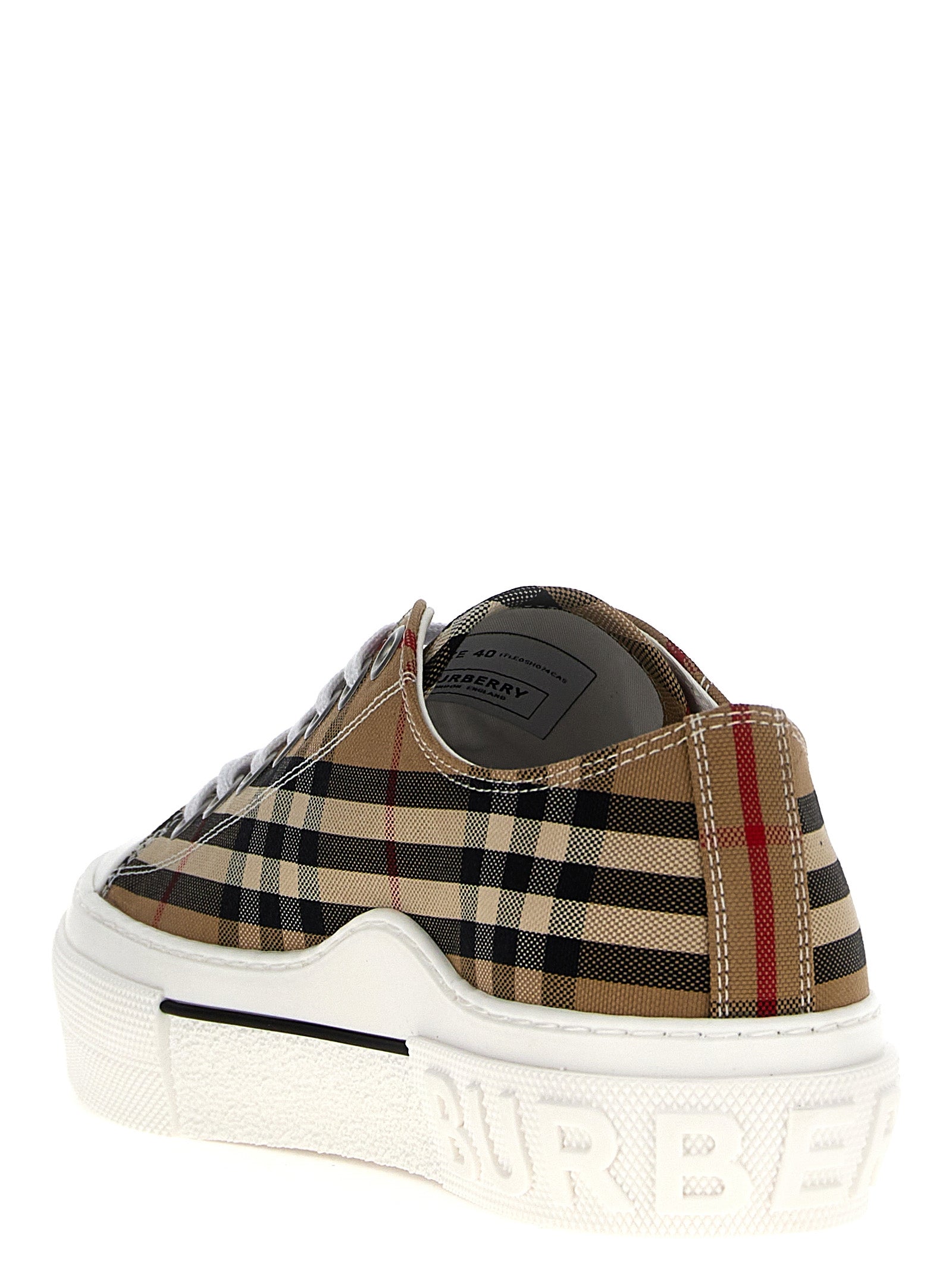 Burberry Men Check Sneakers BURBERRY
