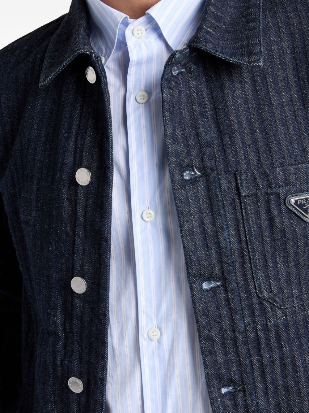 Prada Men Striped Shirt PRADA