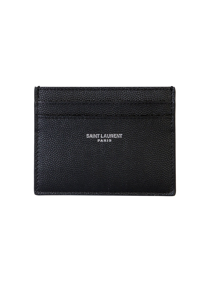 Saint Laurent Men Portacarte In Pelle SAINT LAURENT