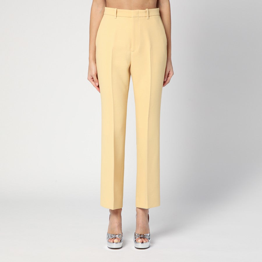 Gucci Women Coloured Wool Crepe Trousers GUCCI