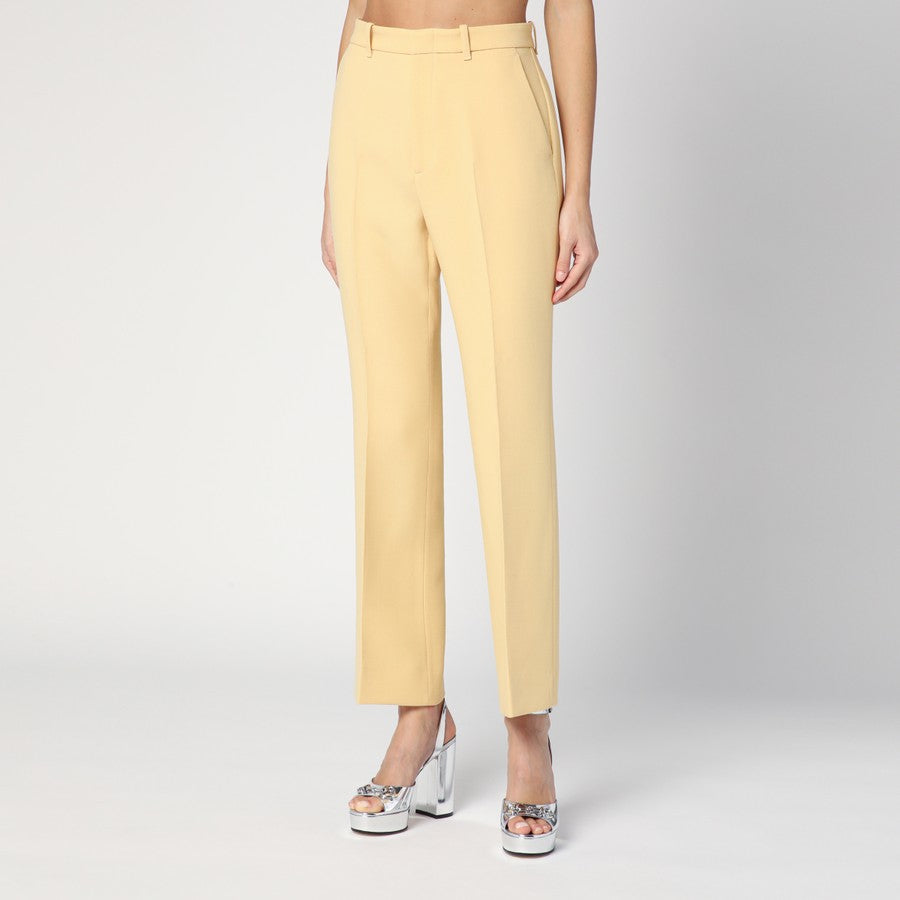 Gucci Women Coloured Wool Crepe Trousers GUCCI