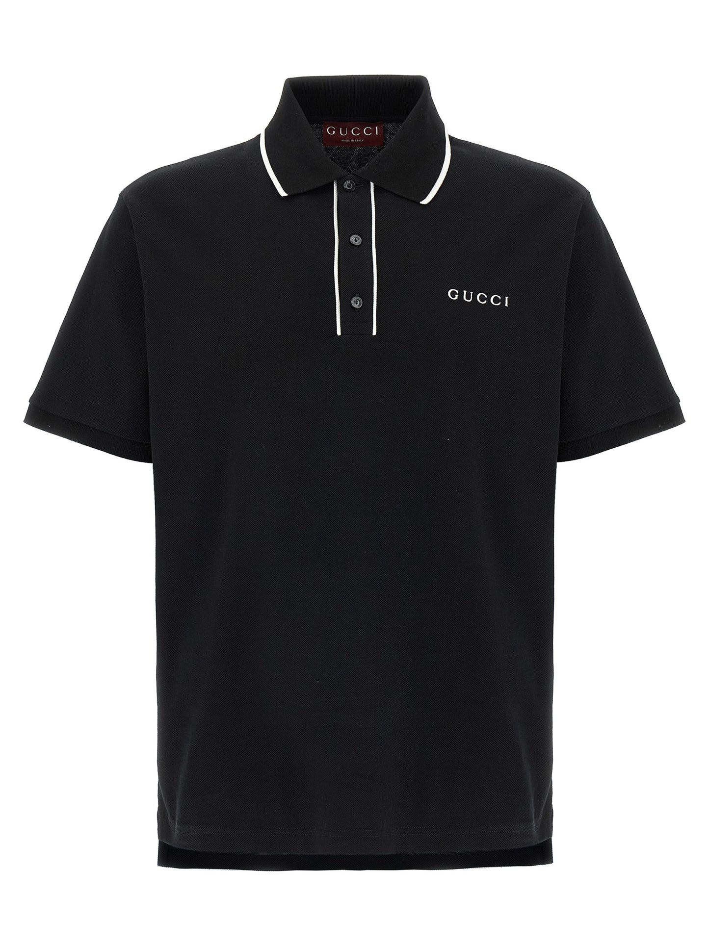 Gucci Men Logo Embroidery Polo Shirt GUCCI