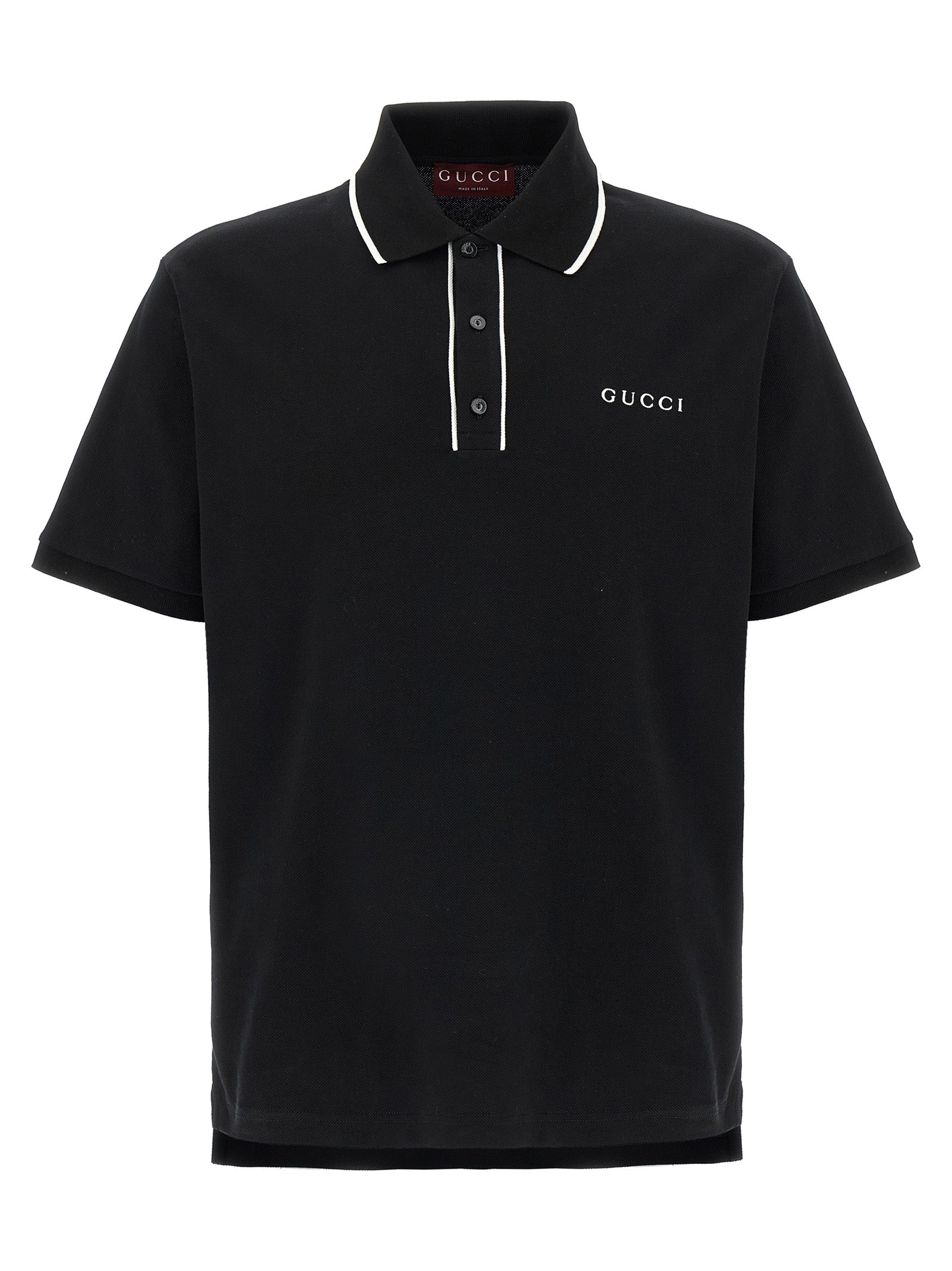 Gucci Men Logo Embroidery Polo Shirt GUCCI