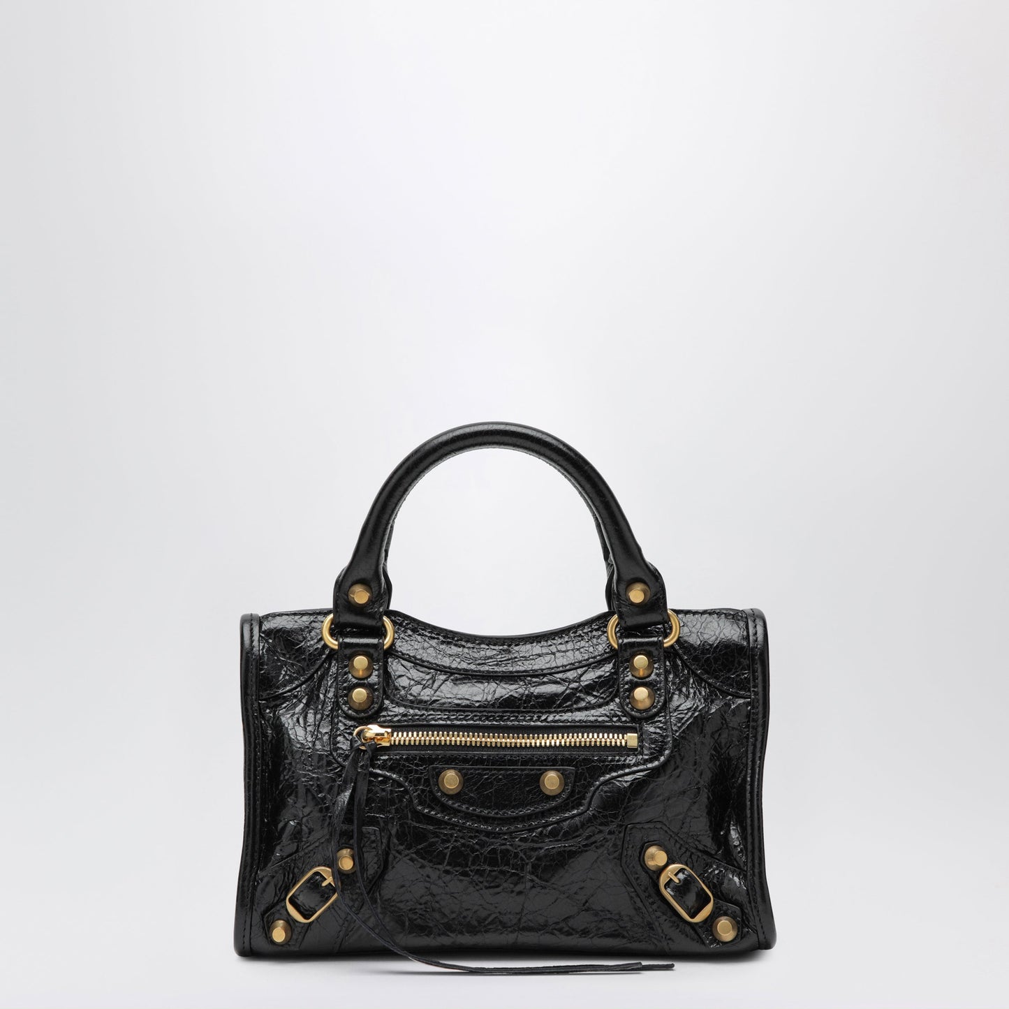 Balenciaga Le City Mini Bag In Black Lambskin Women BALENCIAGA