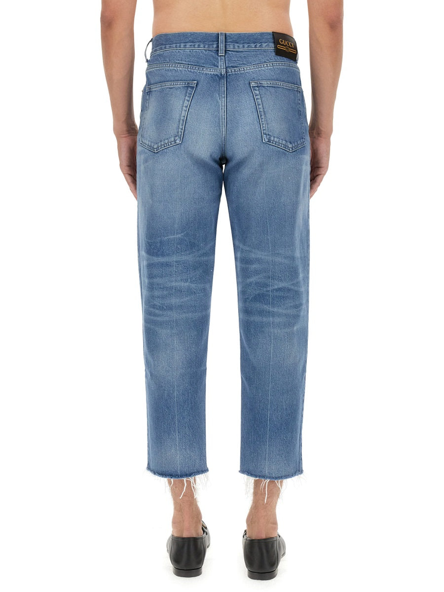 Gucci Men Carrot Fit Jeans GUCCI