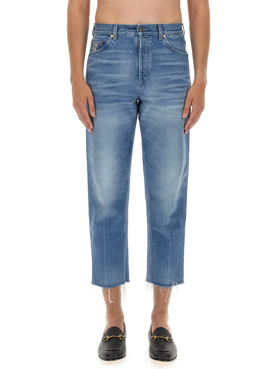 Gucci Men Carrot Fit Jeans GUCCI