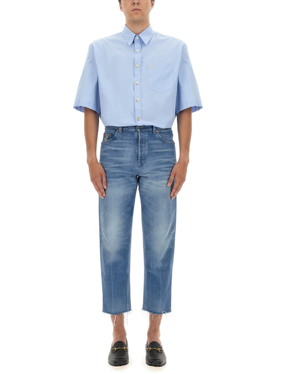 Gucci Men Carrot Fit Jeans GUCCI