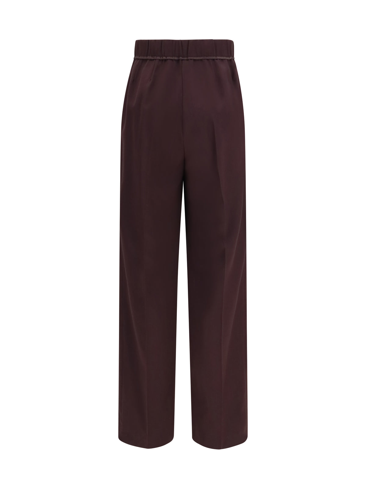 Forte_Forte Women High Waisted Grain De Poudre Pants FORTE FORTE